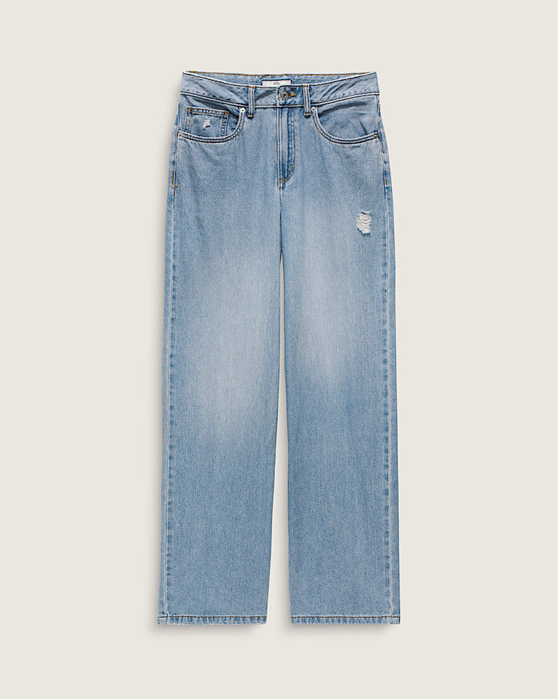 Sirelle 5 Pocket Denim Puddle Pants 6