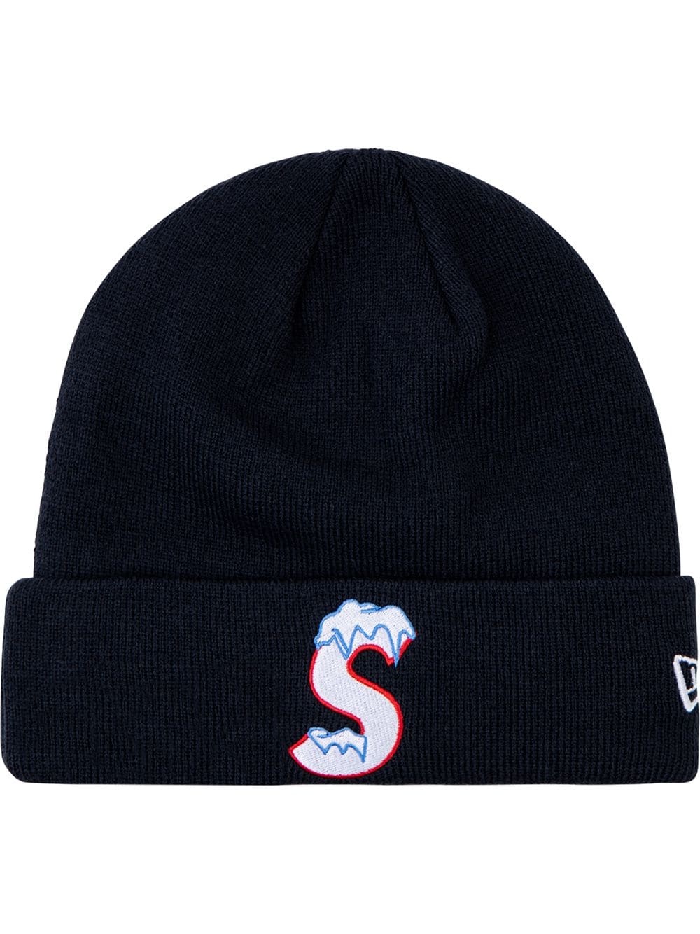 New Era S-logo beanie hat - 1