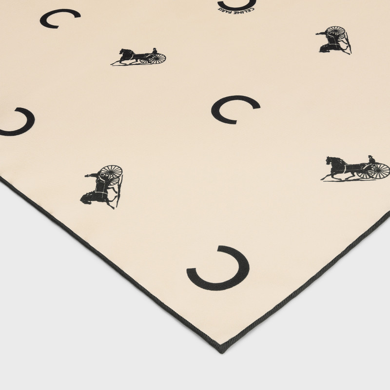 CELINE square IN silk twill outlook