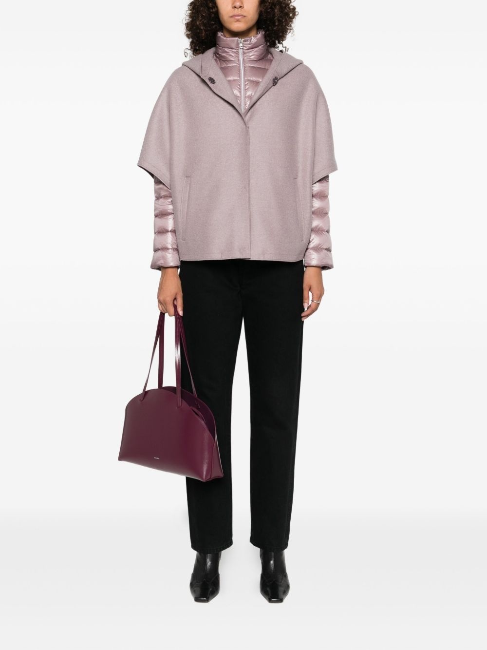 hooded puffer jacket - 2