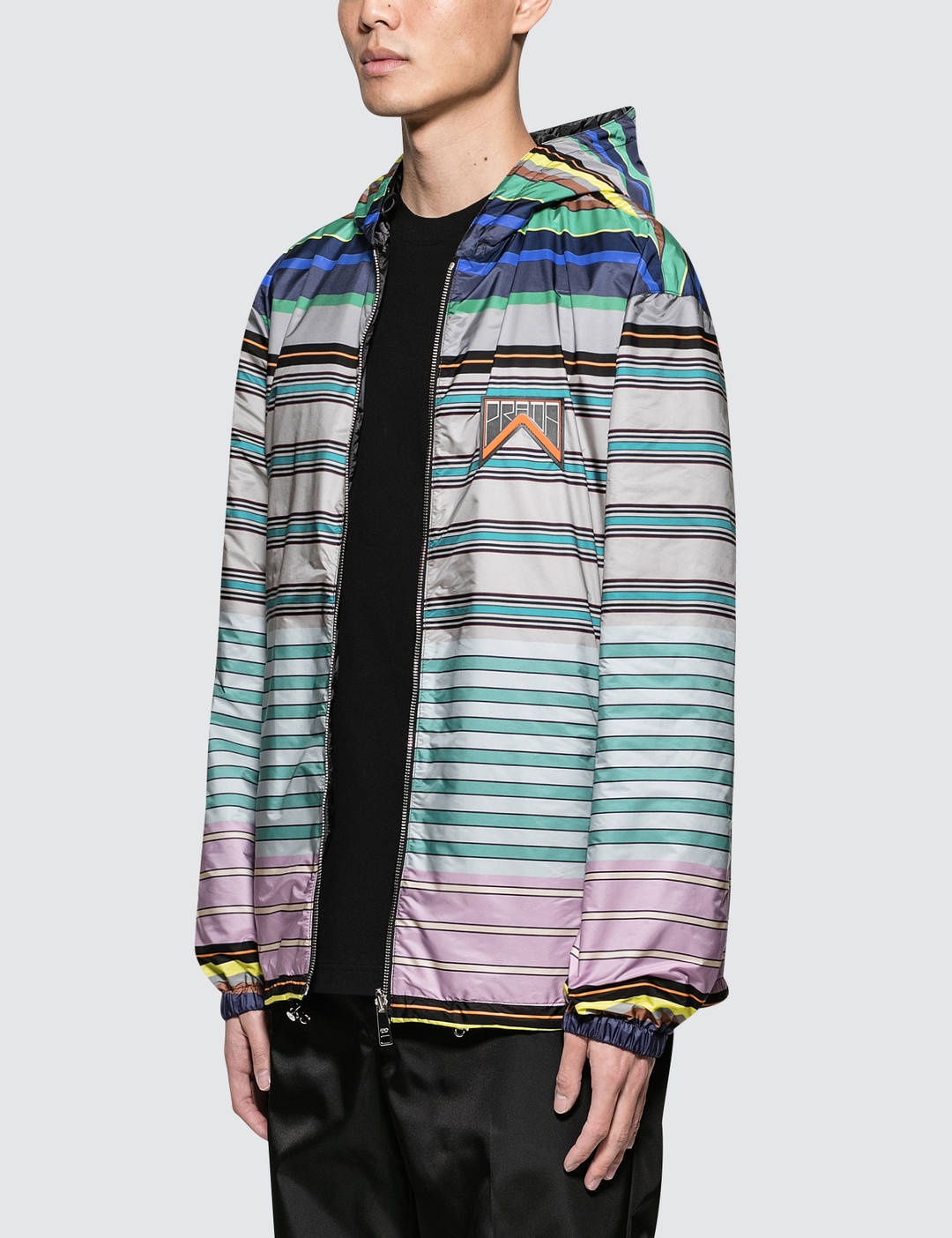 Stripe Nylon Jacket - 2