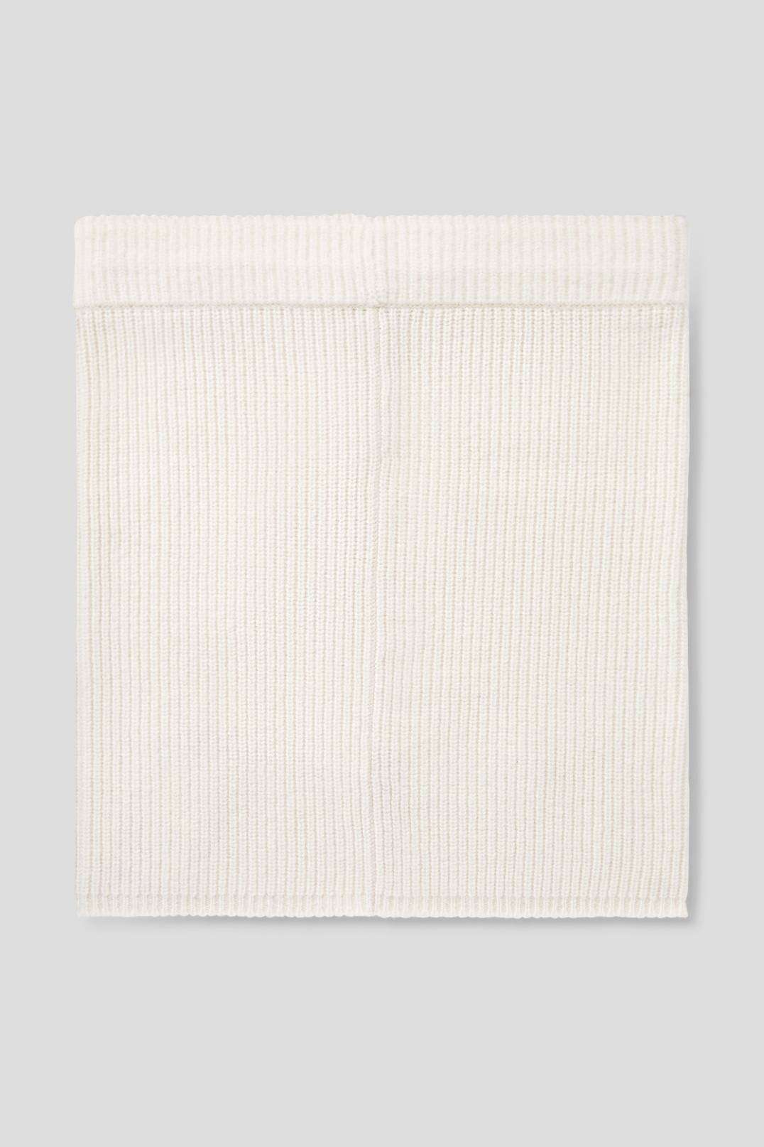 LYRA NEW WOOL LOOP SCARF IN OFF-WHITE - 3