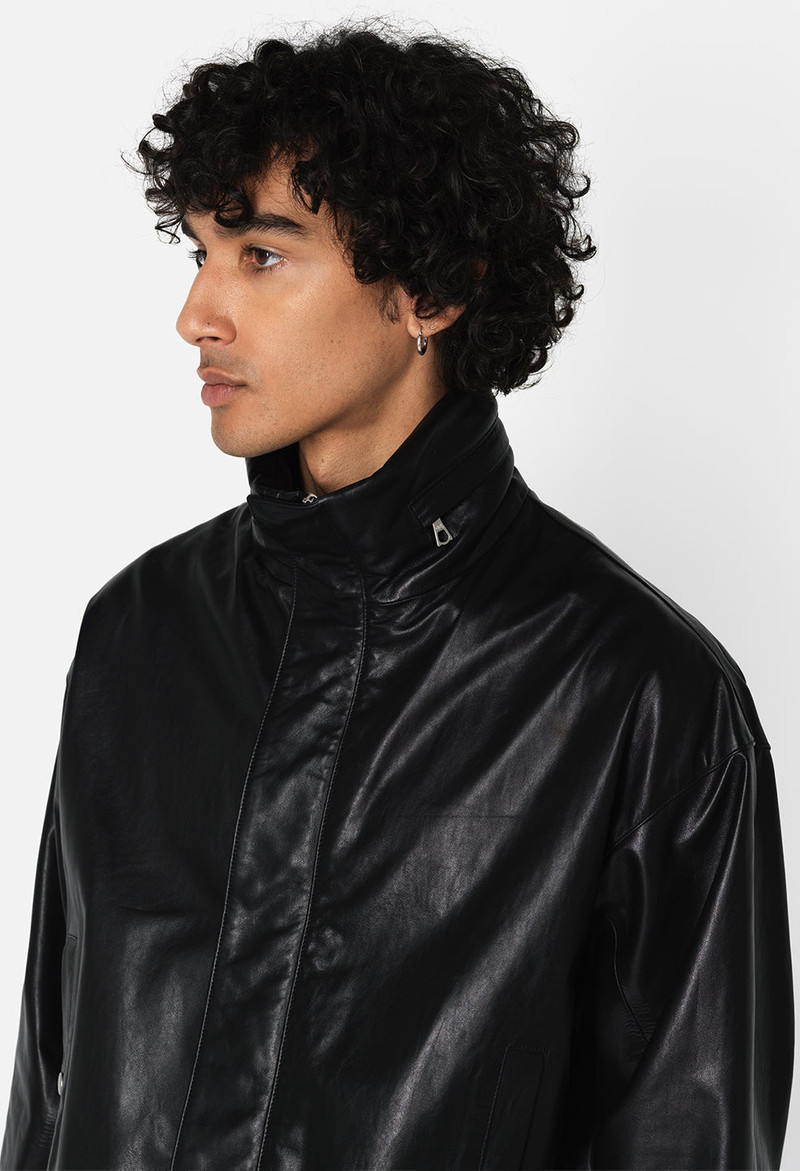 LEATHER JUMPER JACKET 7