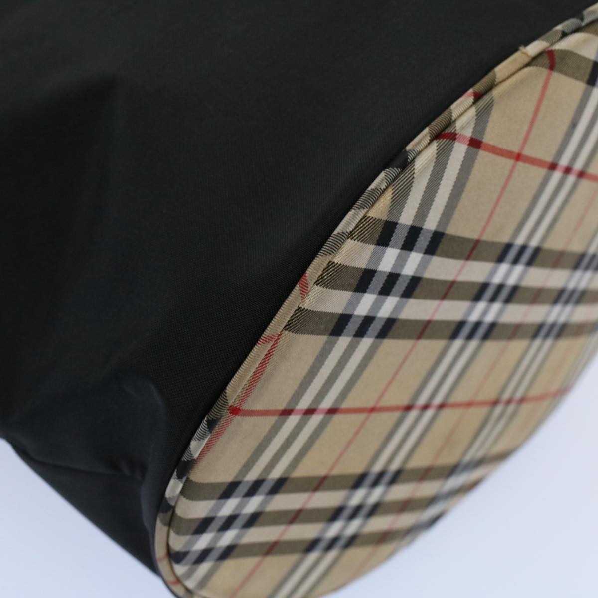 Burberry Shoulder Bag Nylon Black - 14