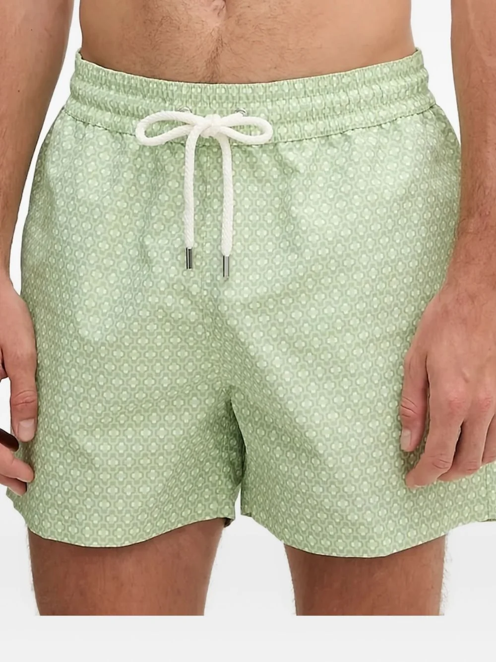 Rio micro-print swim shorts - 1