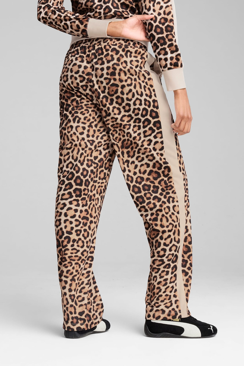 T7 LEO LUXE Women's All-Over Print Straight Pants 6
