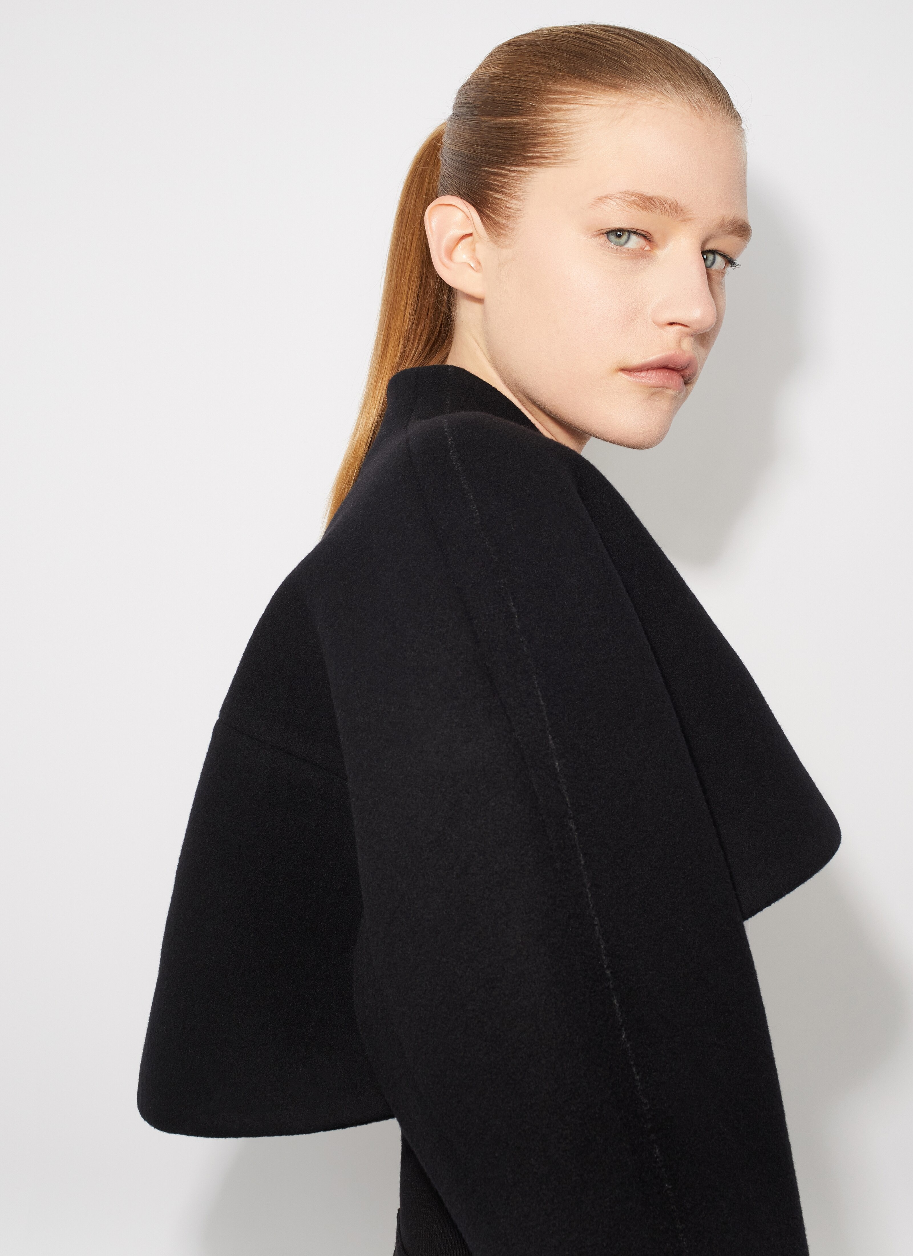 WOOL BOLERO JACKET - 5