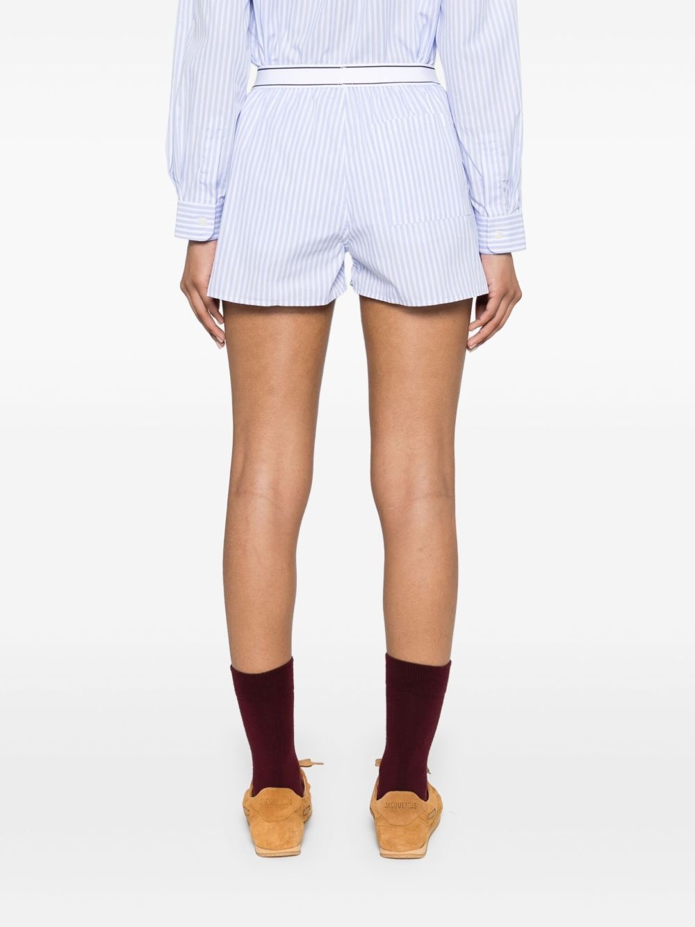 logo-waistband shorts - 4