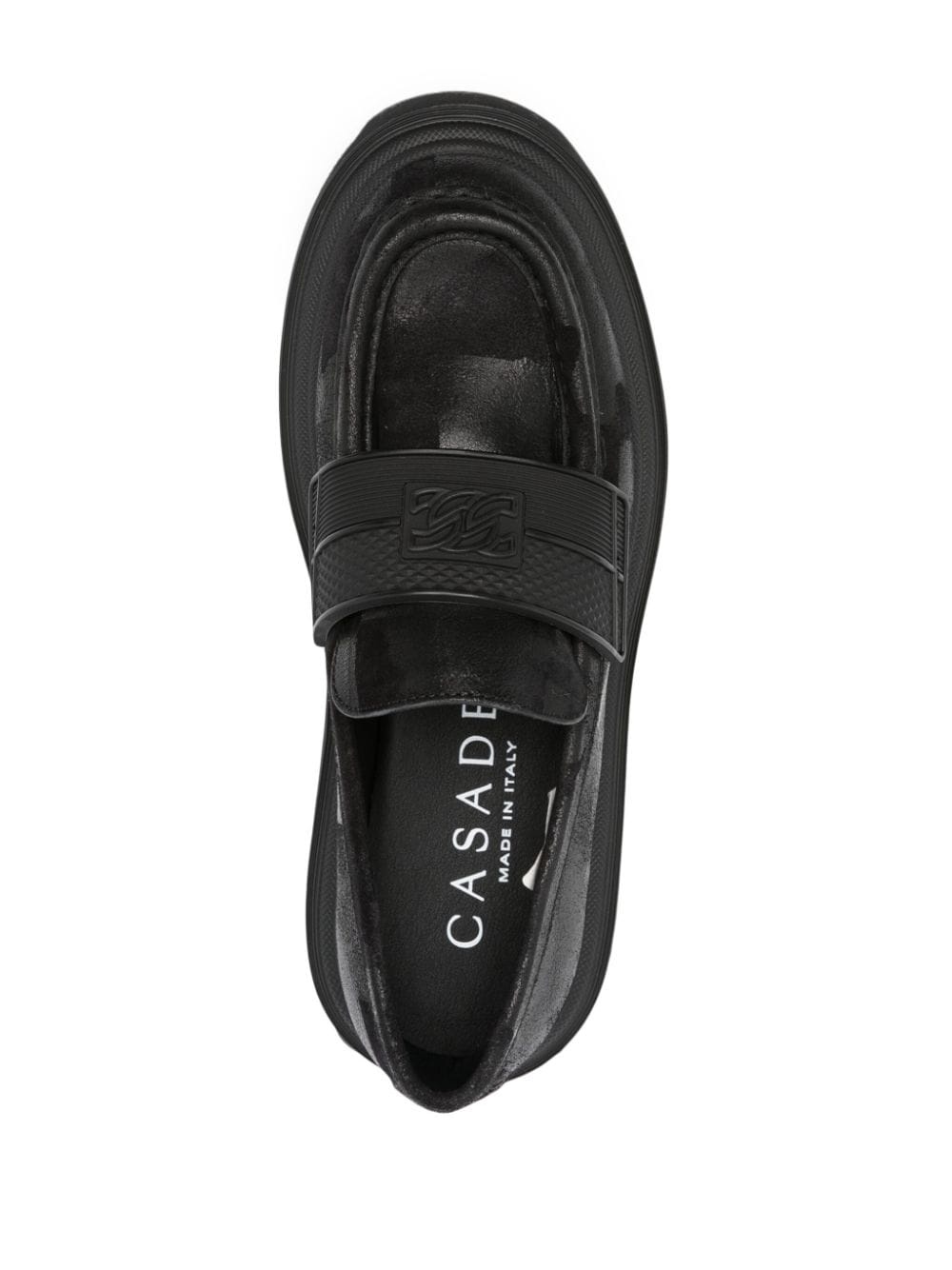 Generation C logo-embossed loafers - 4