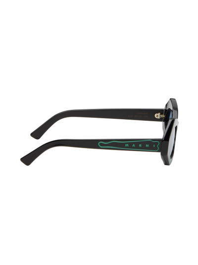 Marni Black RETROSUPERFUTURE Edition Unlahand Sunglasses outlook