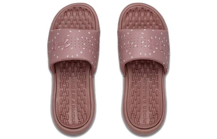 (WMNS) Under Armour Playmaker Micro Slippers Pink 3022724-600 - 4