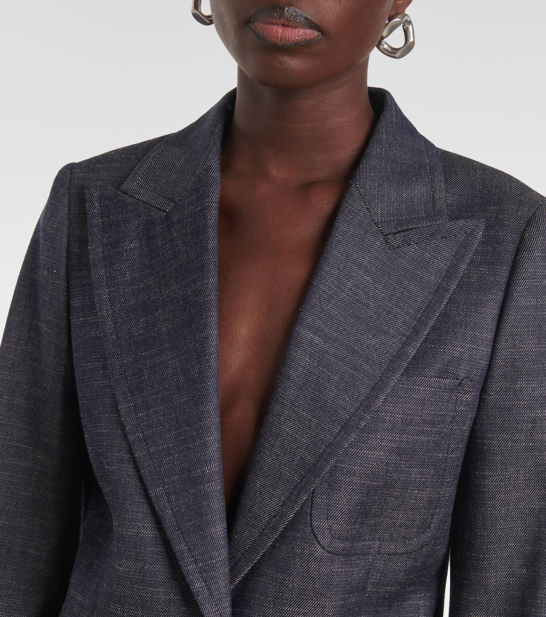 Cassini wool and cotton blazer - 4
