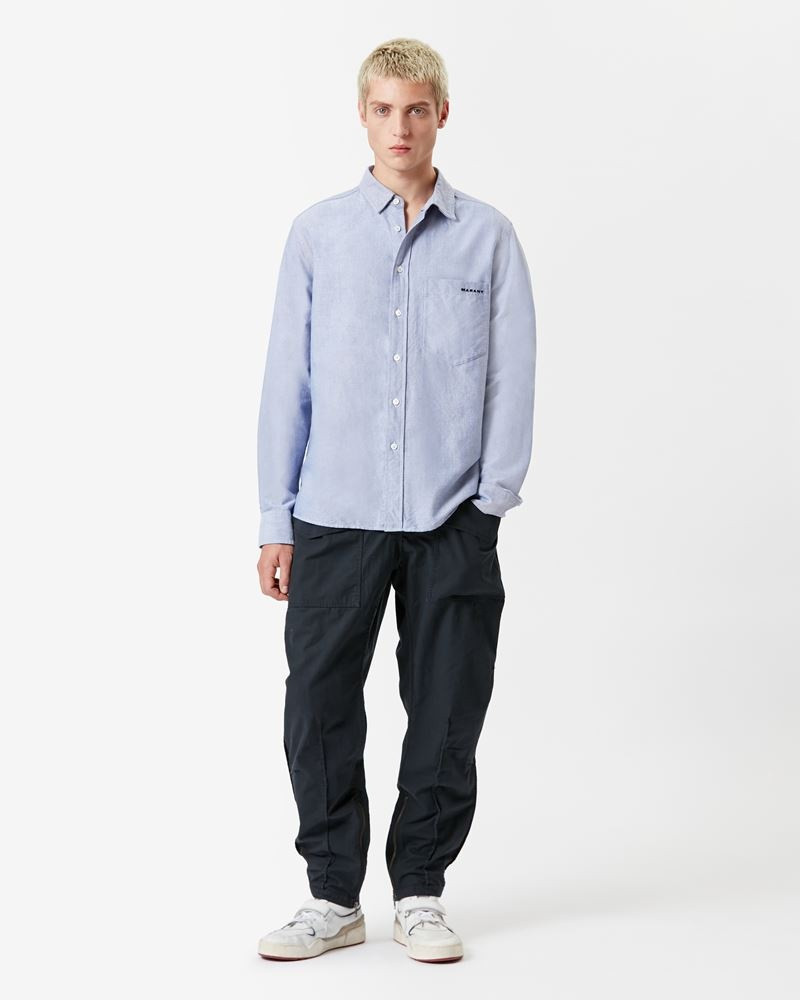 Isabel Marant JASOLO OXFORD COTTON SHIRT outlook