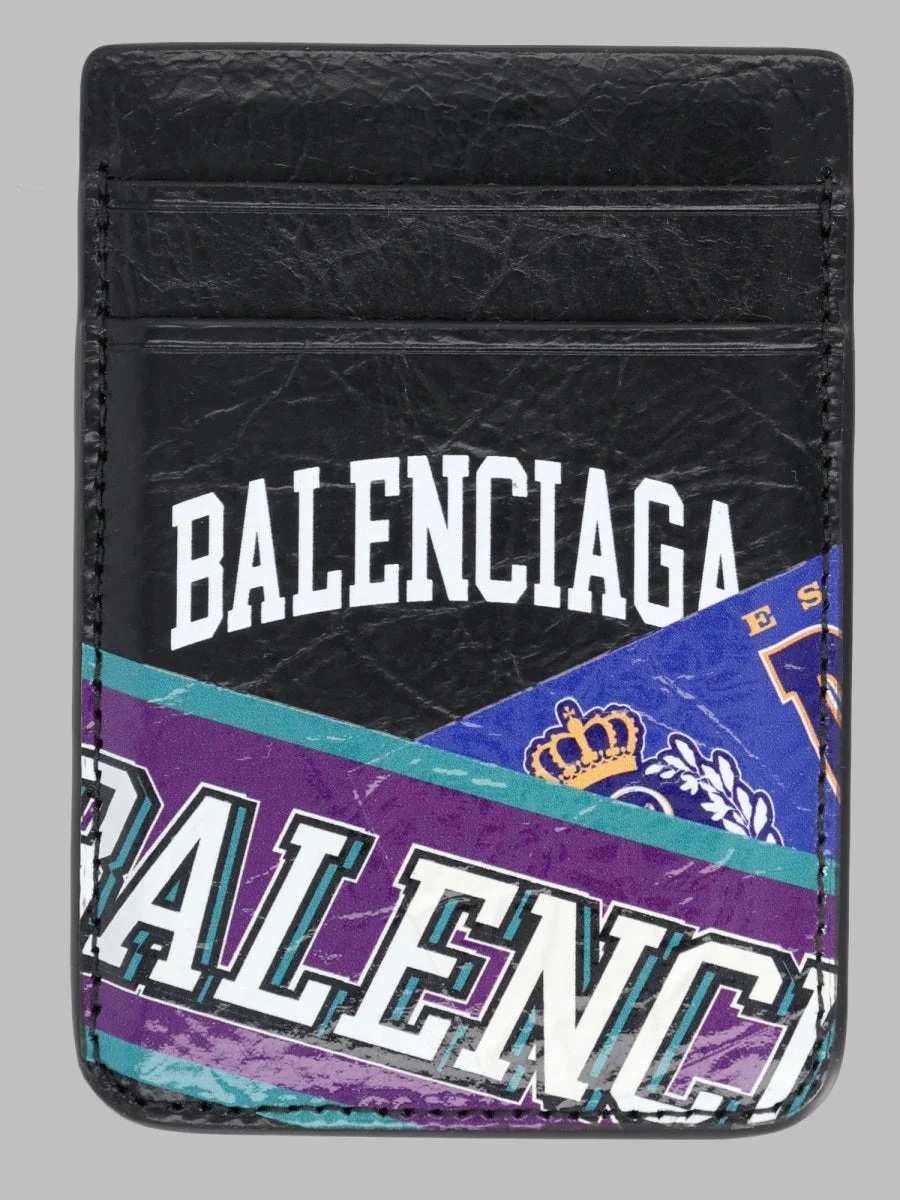 Balenciaga Men Portacarte Magnetico Con Stampa - 1