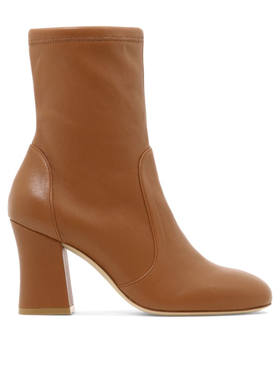 STUART WEITZMAN "CURVEBLOCK 85 SOCK" ANKLE BOOTS - 1