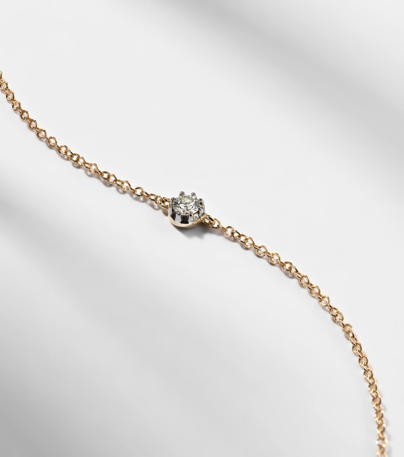 The Alibi 10kt gold bracelet with diamond 4