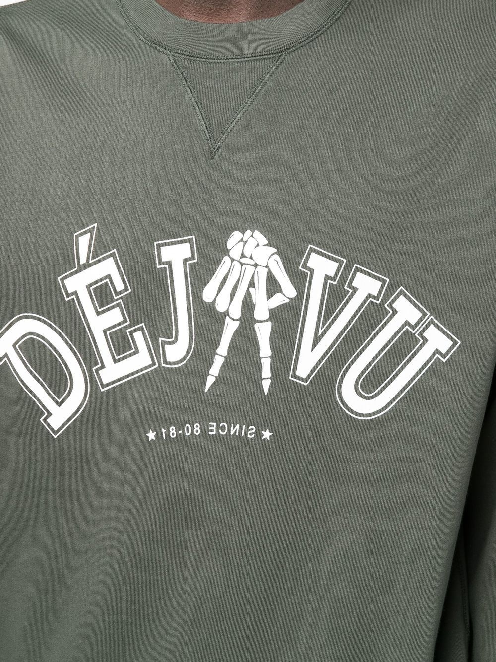 logo  crew-neck sweatshirt - 5