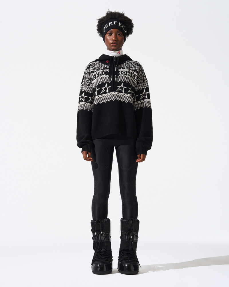 Intarsia-Knit Merino Wool Hoodie 5