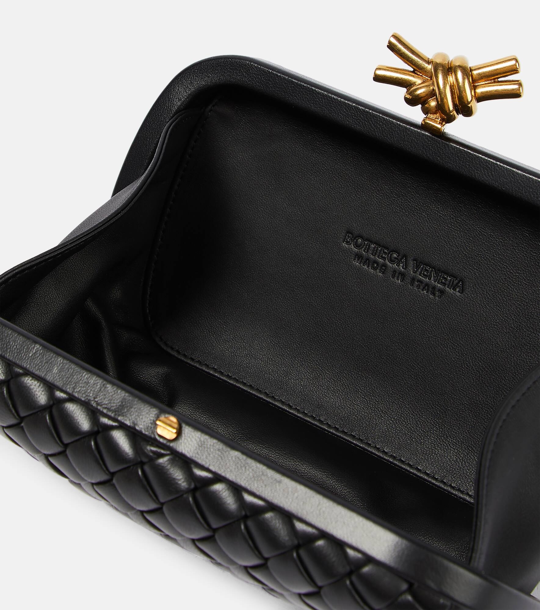Knot Intreccio leather clutch - 3