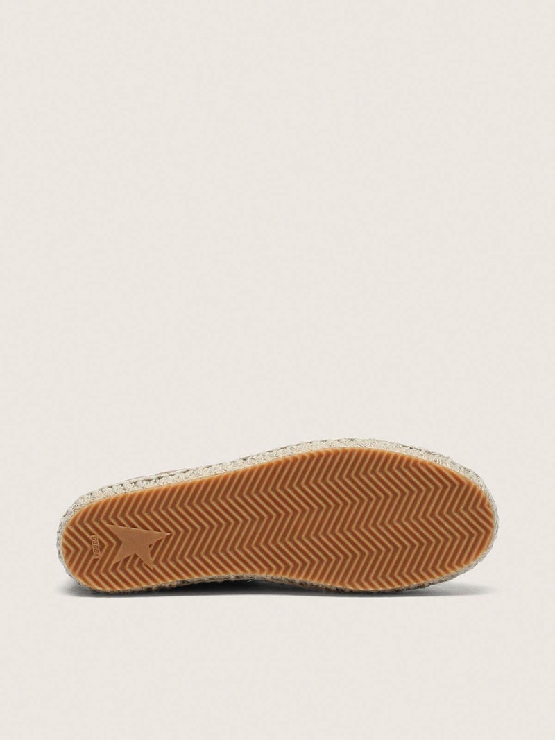 Men’s Super-Star in tobacco suede with beige suede star and jute-effect foxing 5