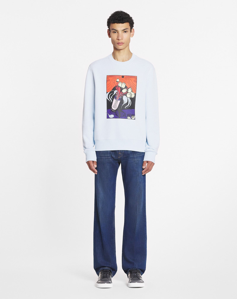 Lanvin PRINTED SWEATSHIRT outlook