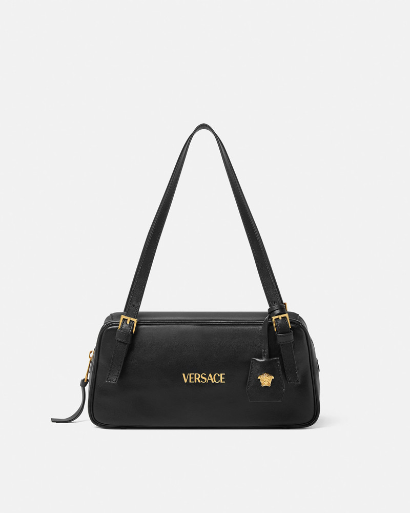 Versace Tag Large Nappa Bowling Bag 1