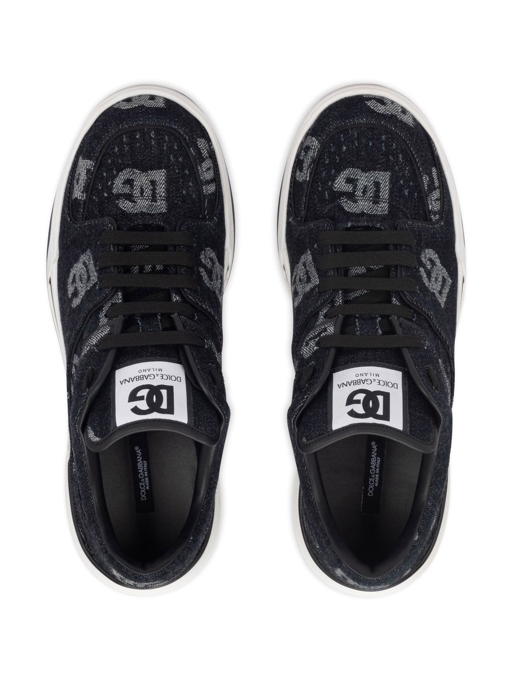 logo-print sneakers - 4