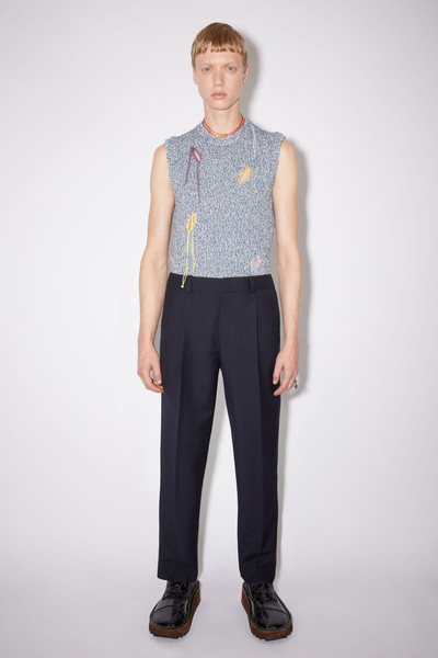 Acne Studios Tailored trousers - Navy outlook