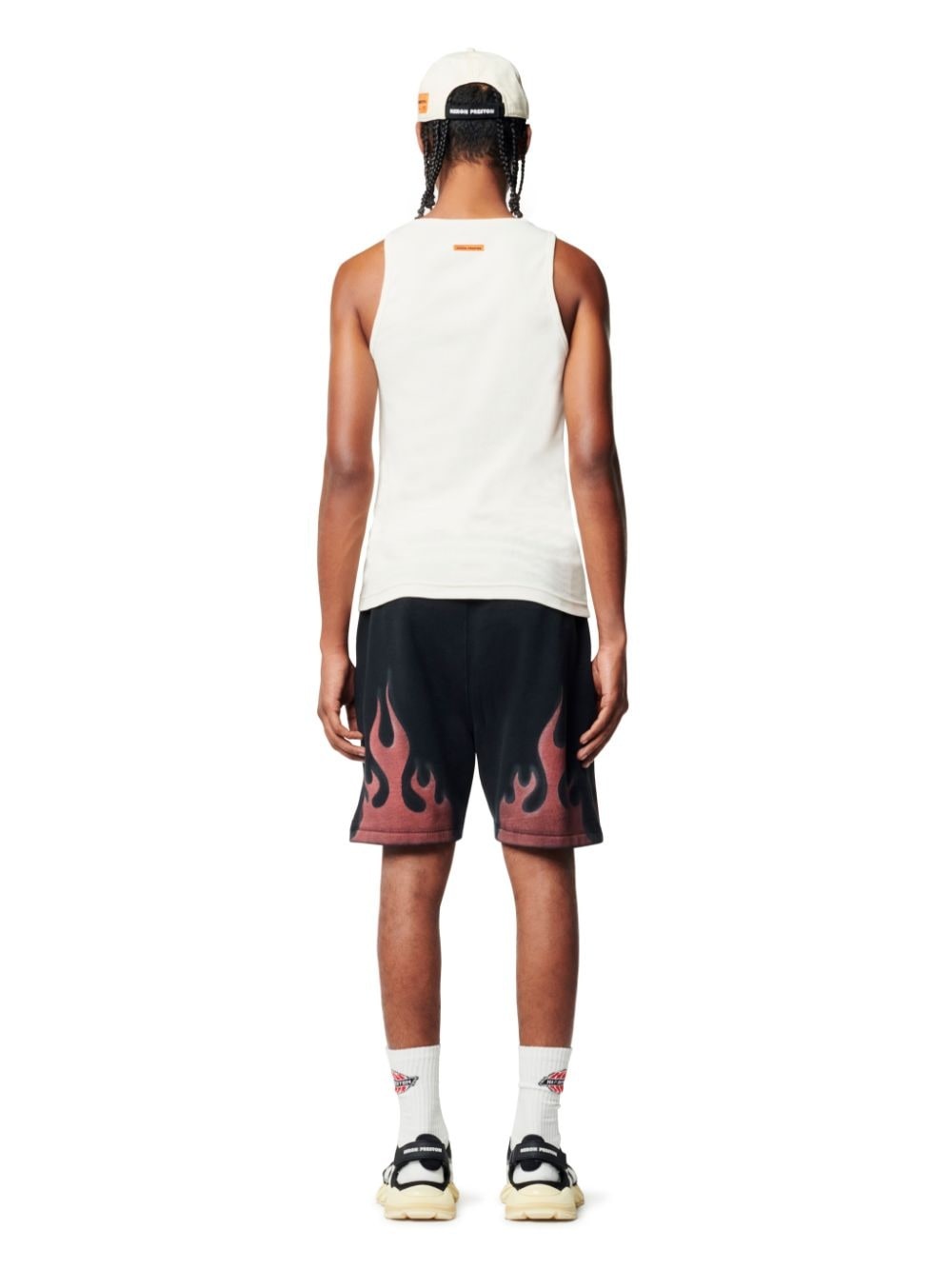Heron Law Flames Sweatshorts - 4