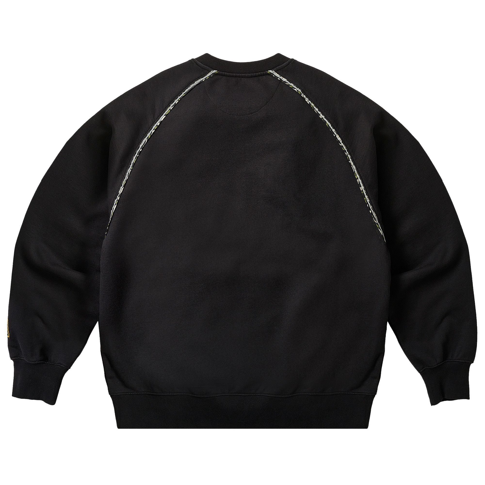 Palace x Maharishi Temple Script Crew 'Black' - 2