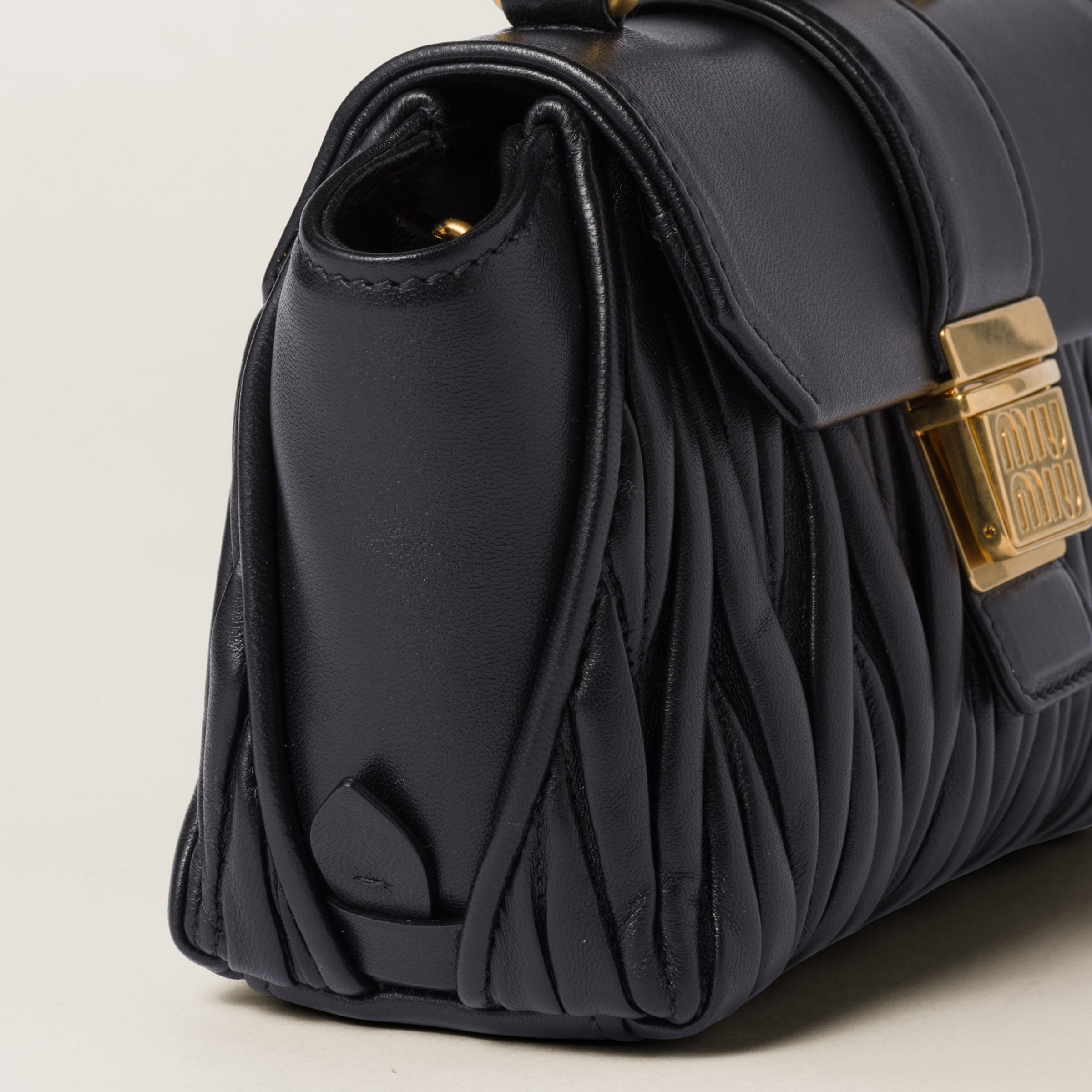 Matelassé nappa leather mini-bag - 7