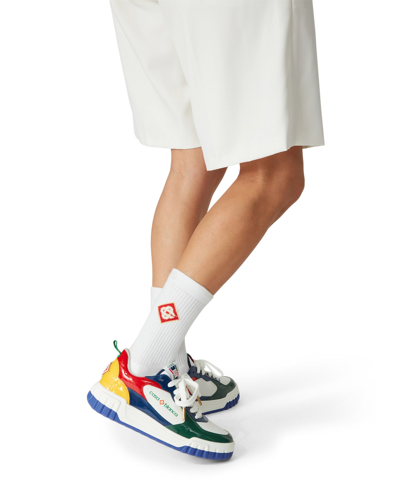 Womens Court Multicolour Sneakers | Casablanca Paris - 6