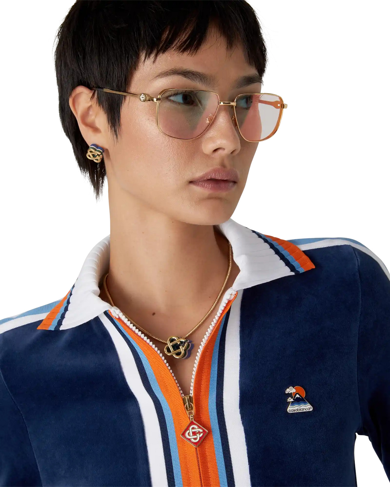 Velour Montagne Track Jacket - 5