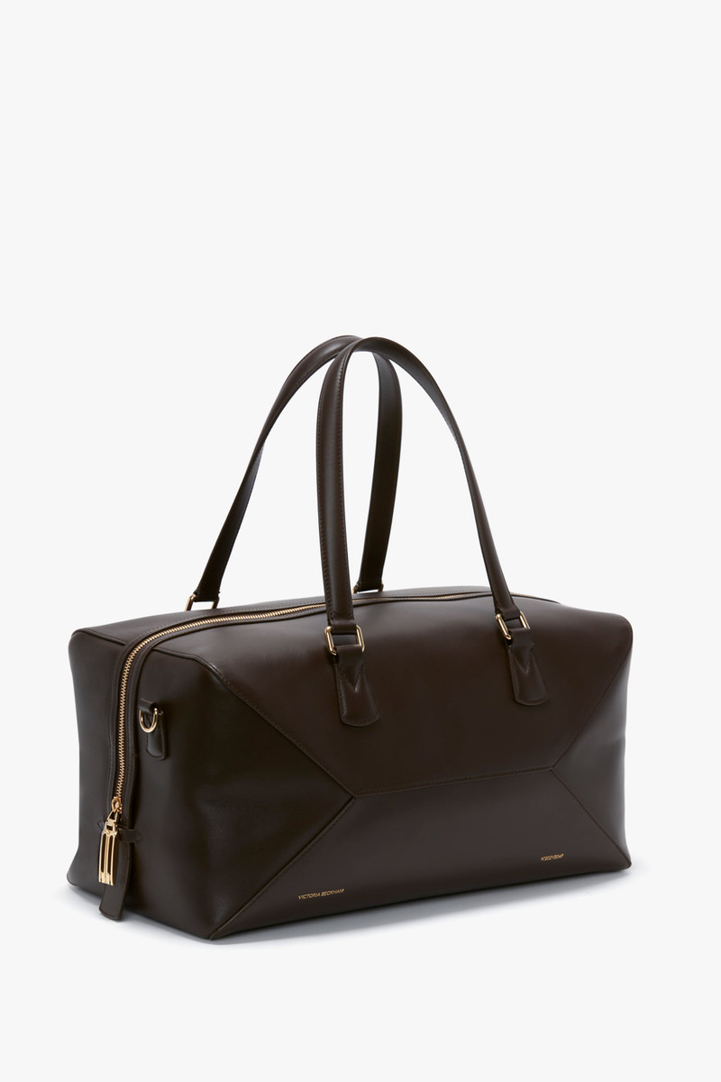 Medium Gym Bag In Chocolate Brown 6