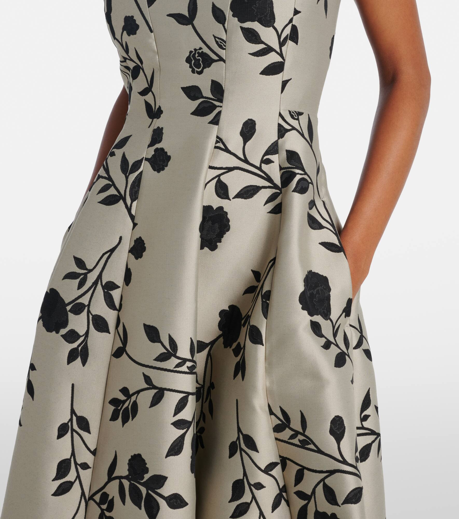 Clea floral midi dress - 5
