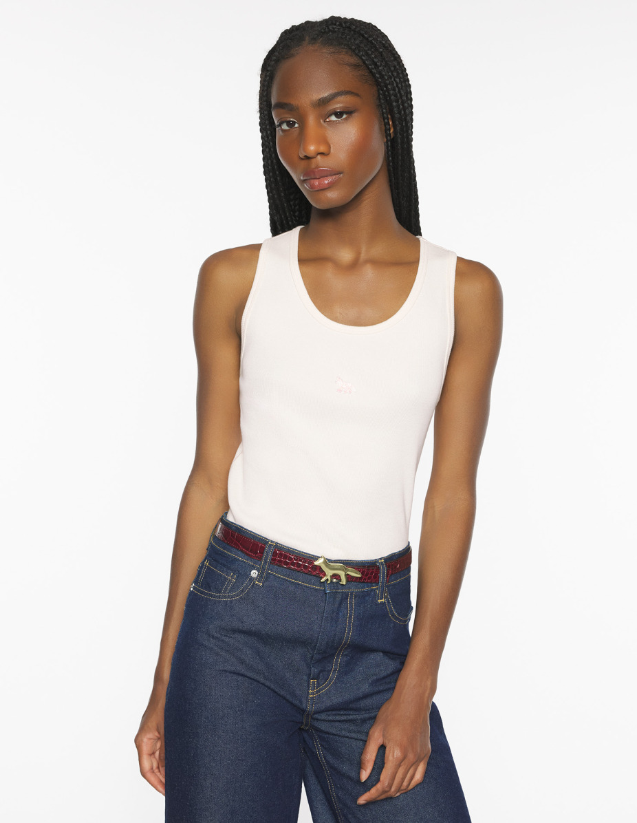 BABY FOX RIBBED TANK TOP - 3