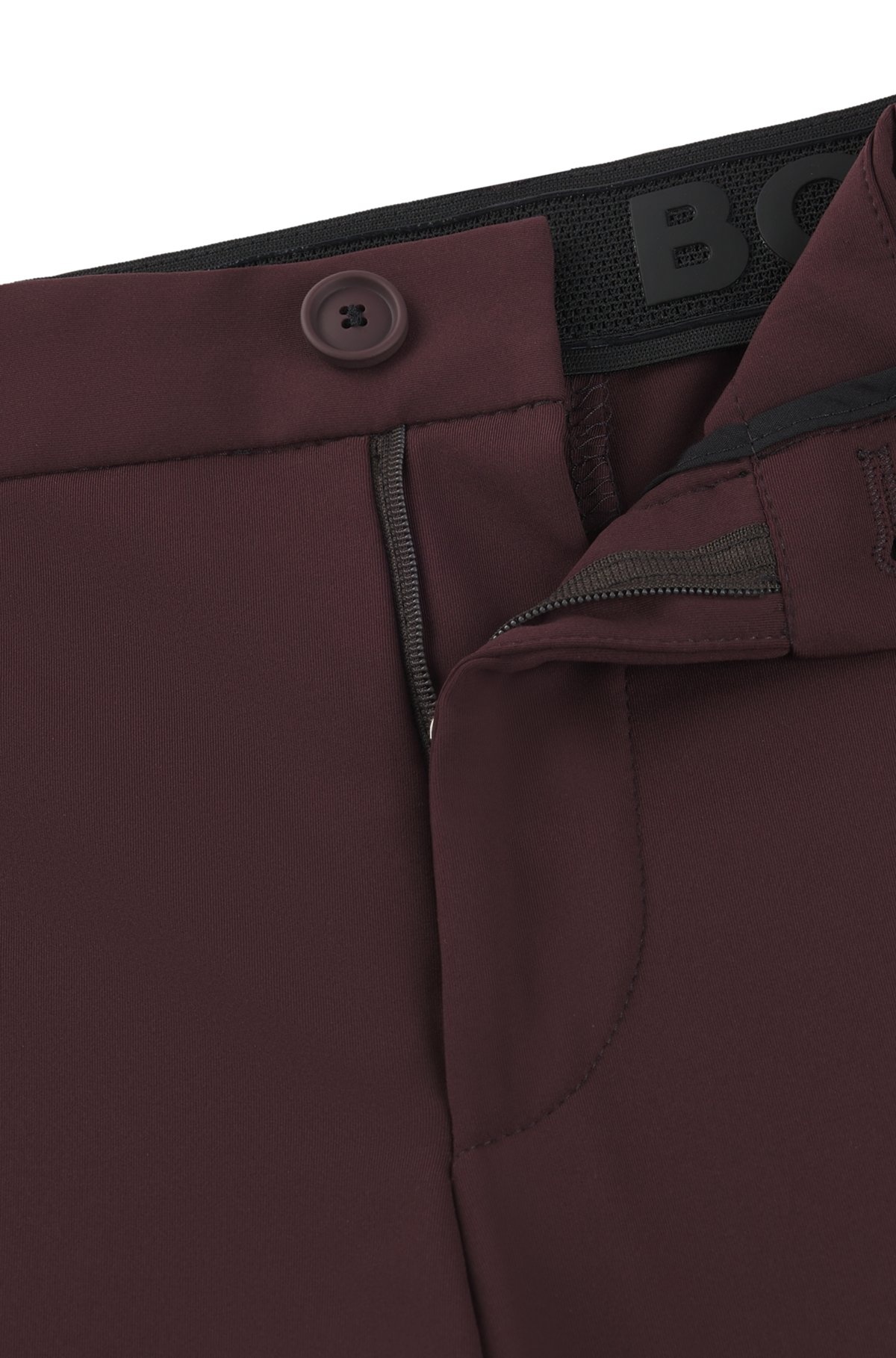 SLIM-FIT TROUSERS IN PERFORMANCE-STRETCH JERSEY - 6