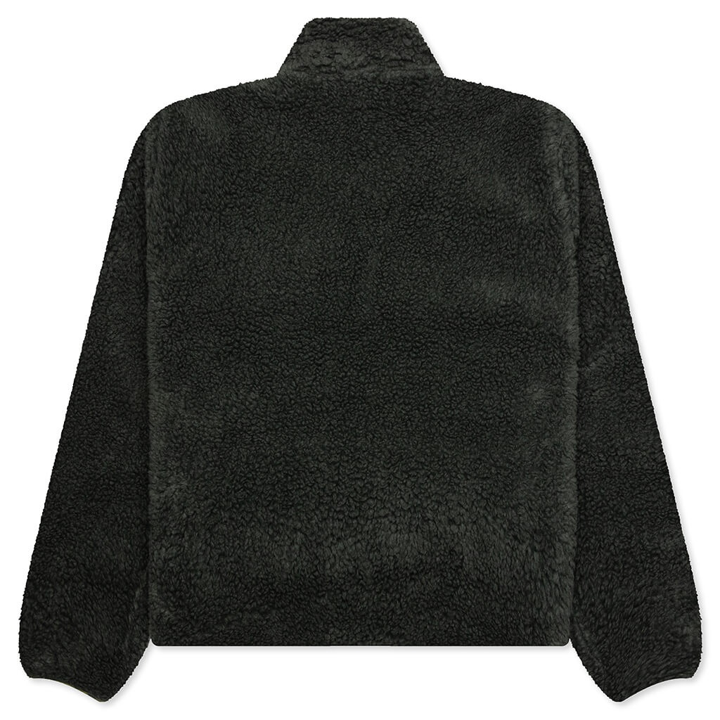 SHERPA REVERSIBLE JACKET - DARK GREEN - 2