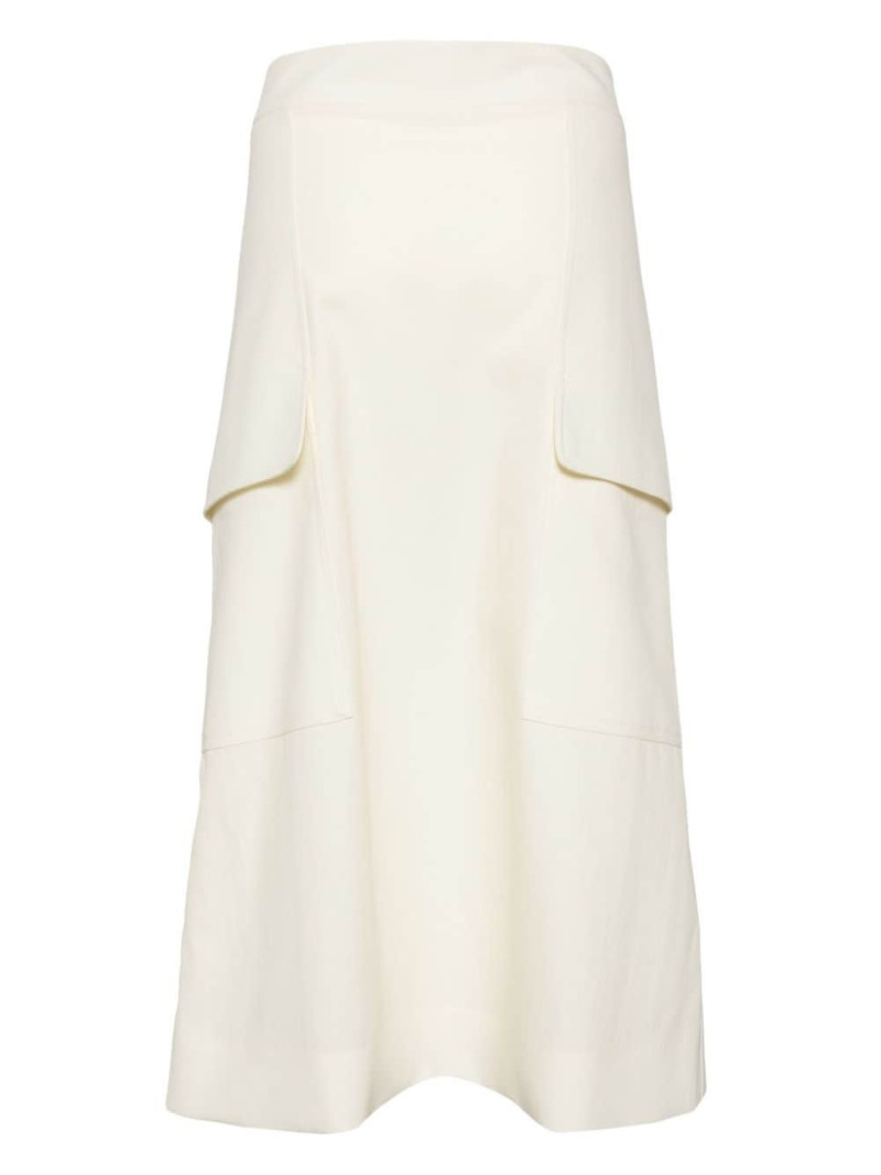 Studio Nicholson Tyrell cotton-blend skirt outlook