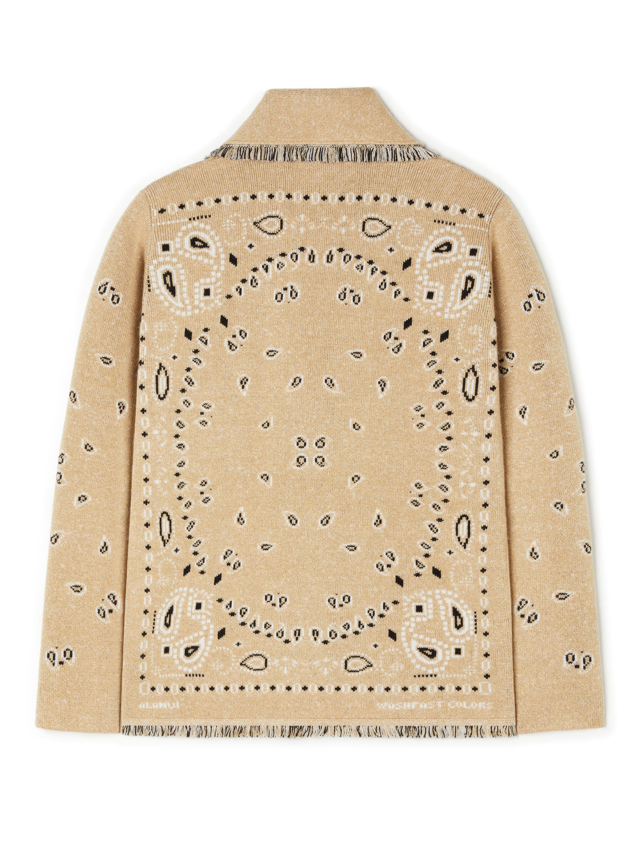 Bandana Jacquard Cardigan - 2