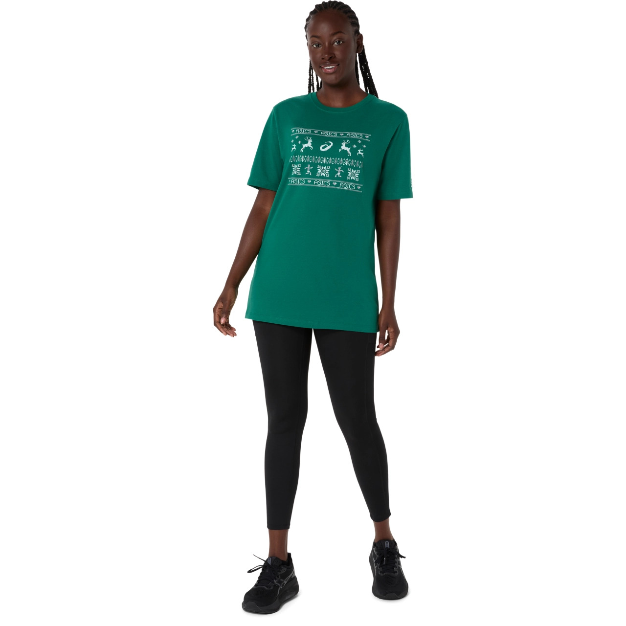 UNISEX ASICS HOLIDAY SHORT SLEEVE TEE - 6