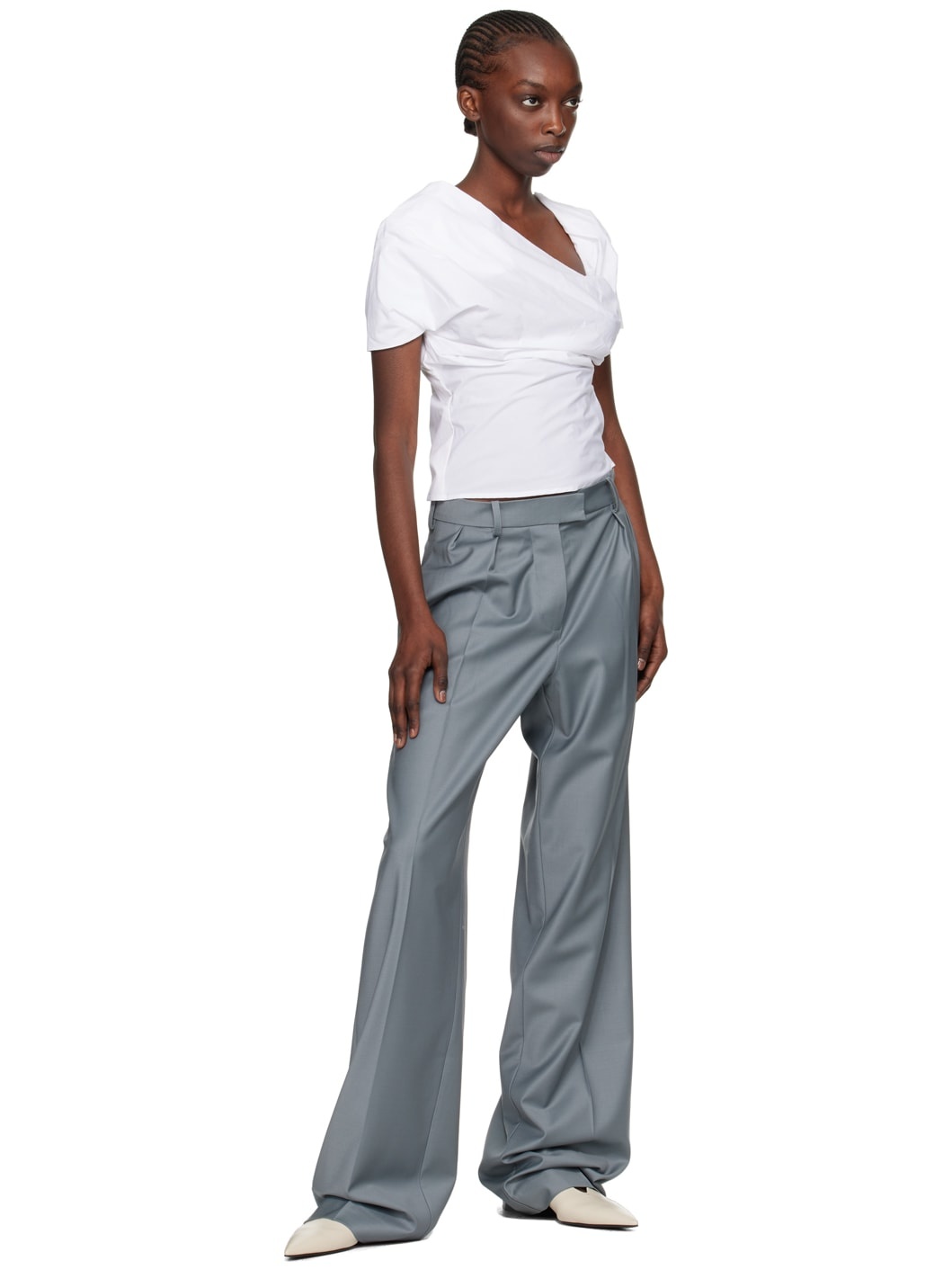 White Morva Blouse - 4