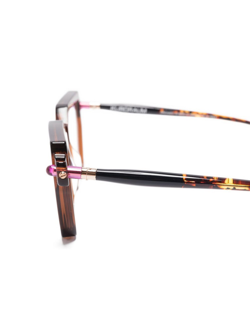 geometric-frame glasses 3