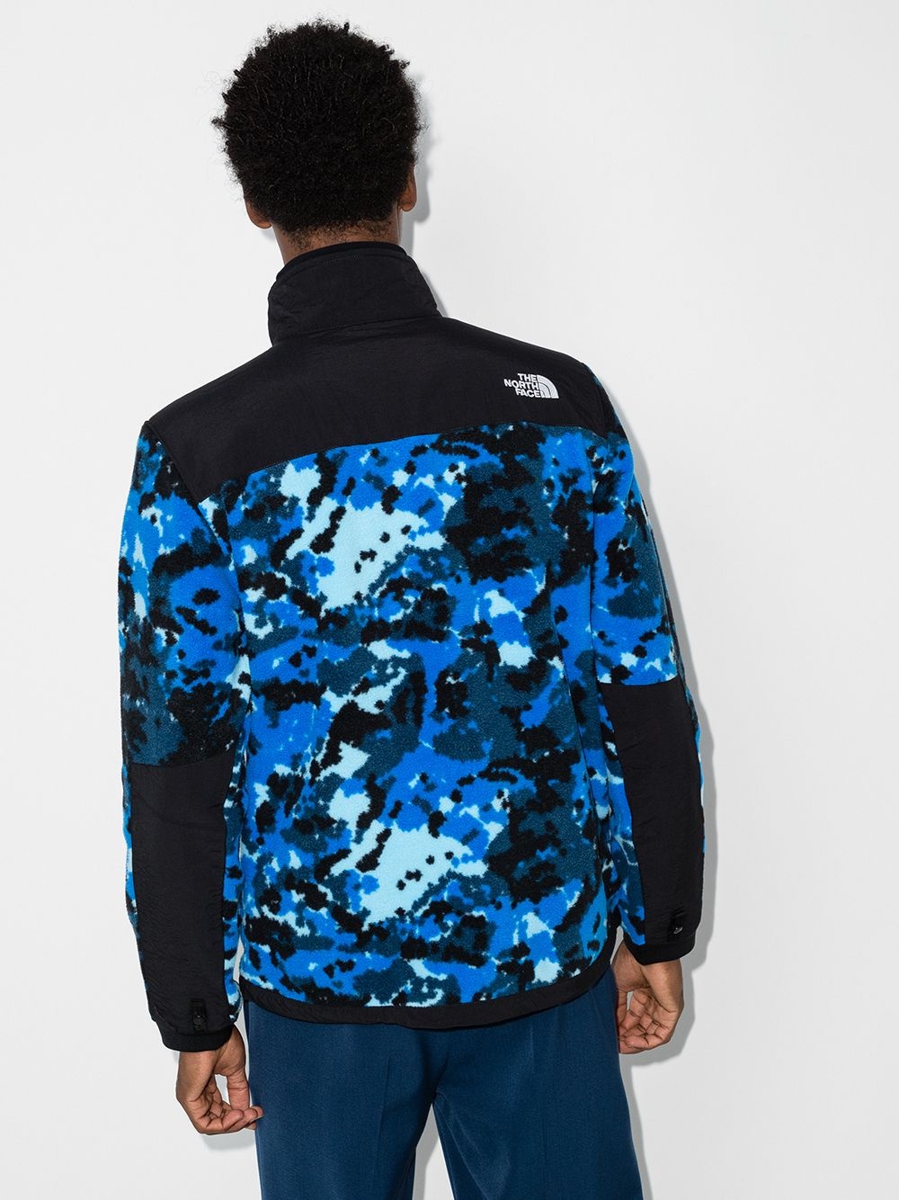 camouflage print fleece jacket - 3