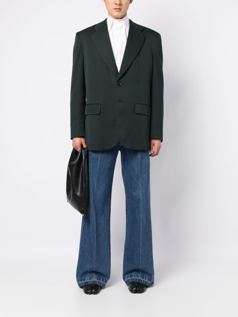 MM6 Maison Margiela single-breasted blazer outlook