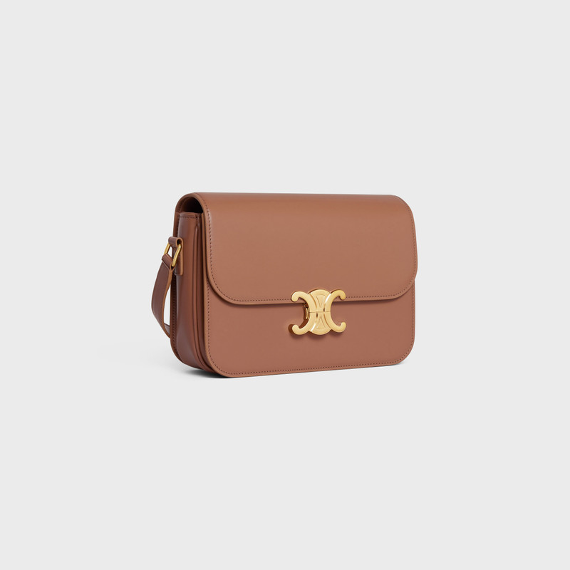 CELINE CLASSIQUE TRIOMPHE BAG in shiny calfskin outlook