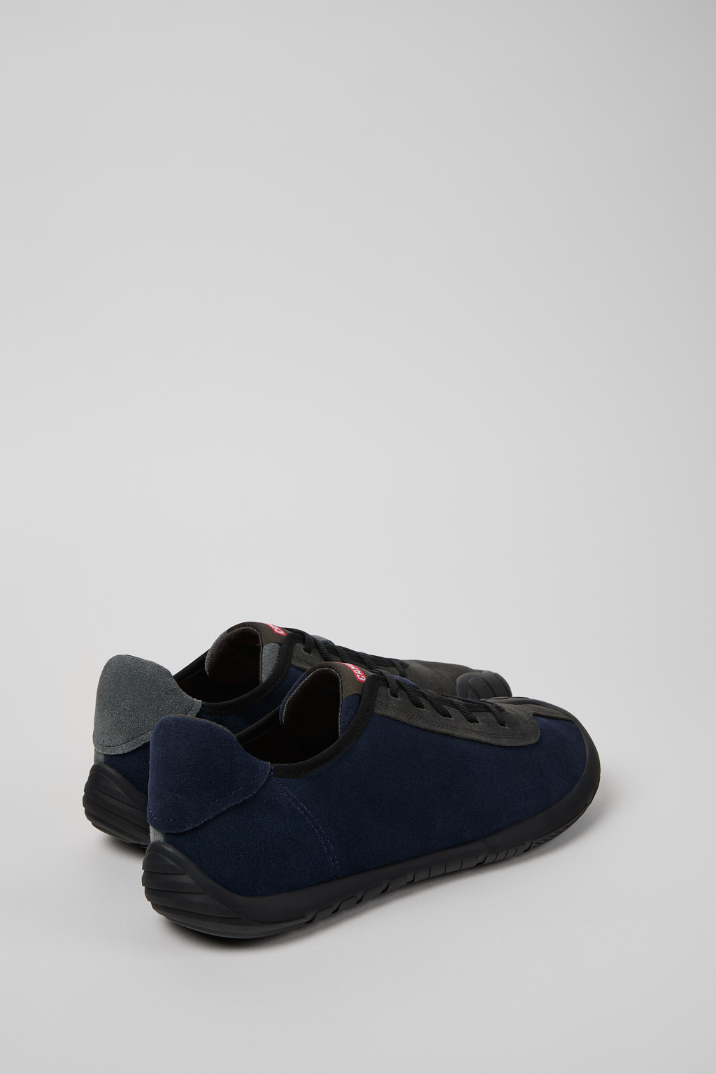 Multicolor Nubuck Sneakers for Men. - 3