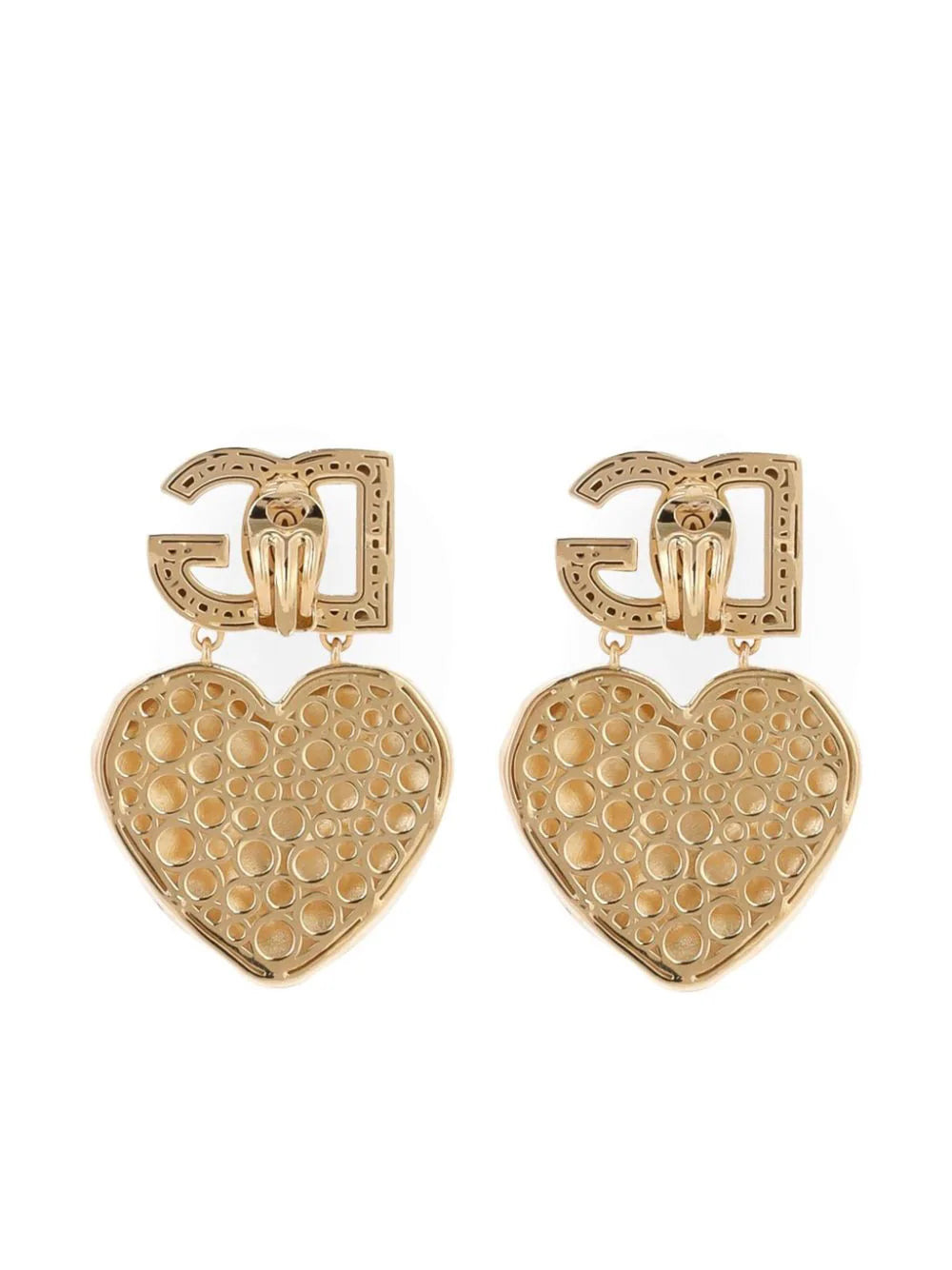 Dolce & Gabbana Women Heart Pendant Earrings - 2