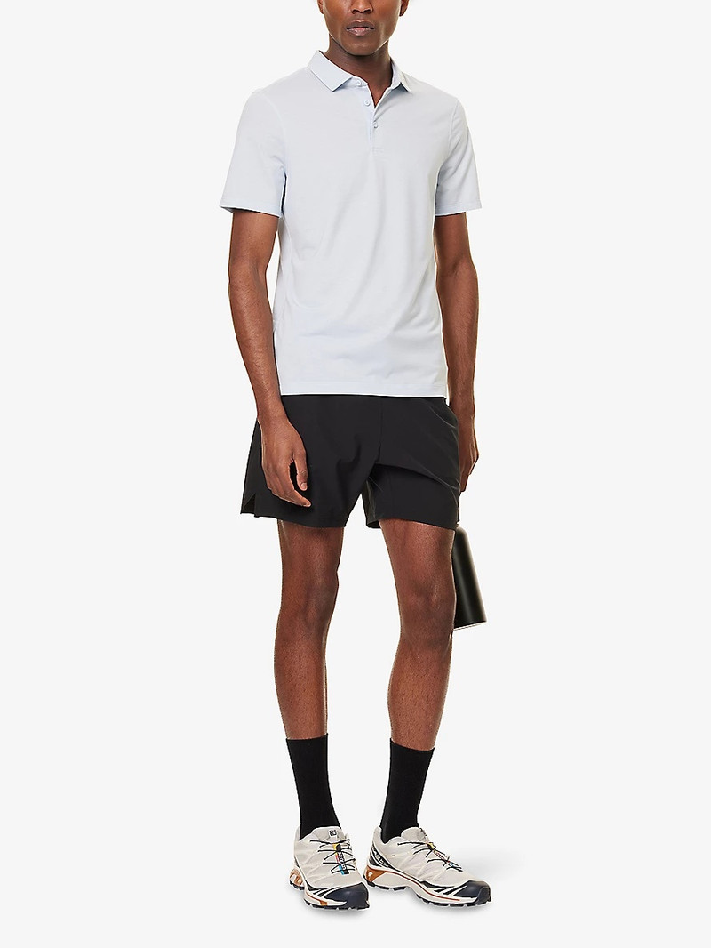 lululemon Evolution short-sleeve stretch-knit polo shirt outlook