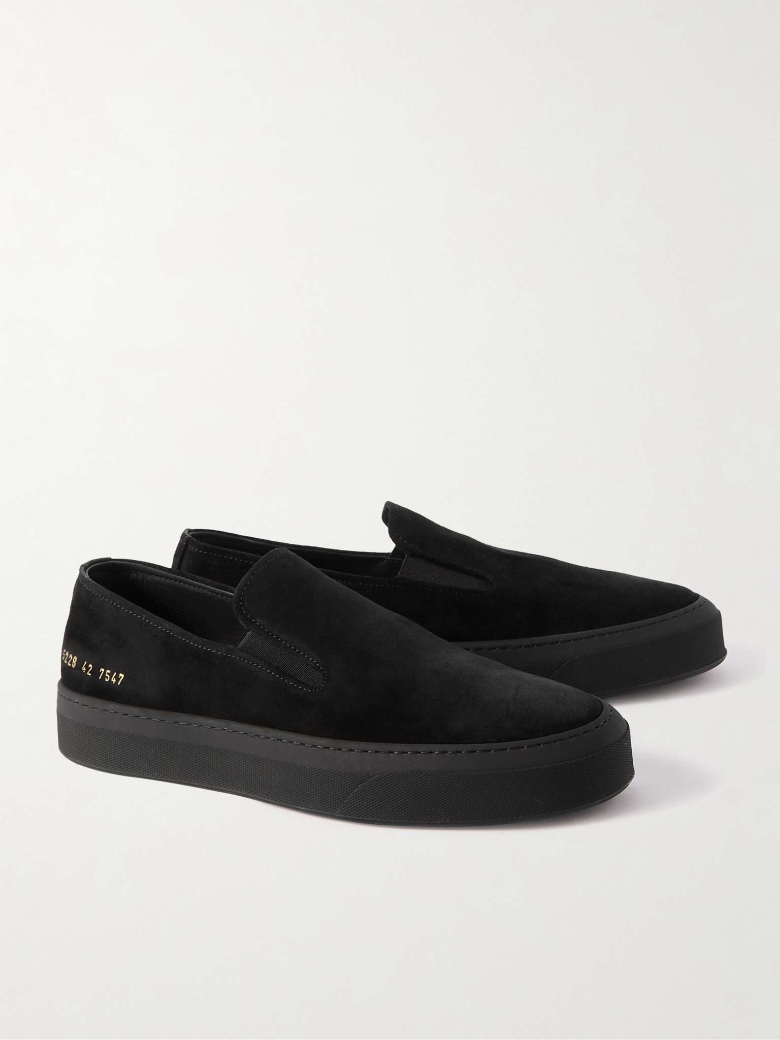 Common Projects Suede Slip-On Sneakers | REVERSIBLE